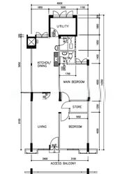 Blk 346 Teck Ghee Evergreen (Ang Mo Kio), HDB 3 Rooms #516853771